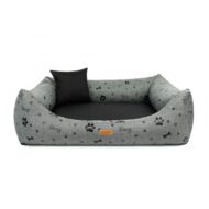 legowisko dla psa z poduchą BLACK-FOOT front