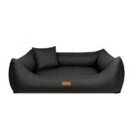 legowisko dla psa ciemnoszare front