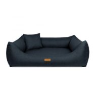 legowisko dla psa front kolor granatowy