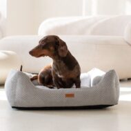 jamnik-w-legowisku-prato-szarym