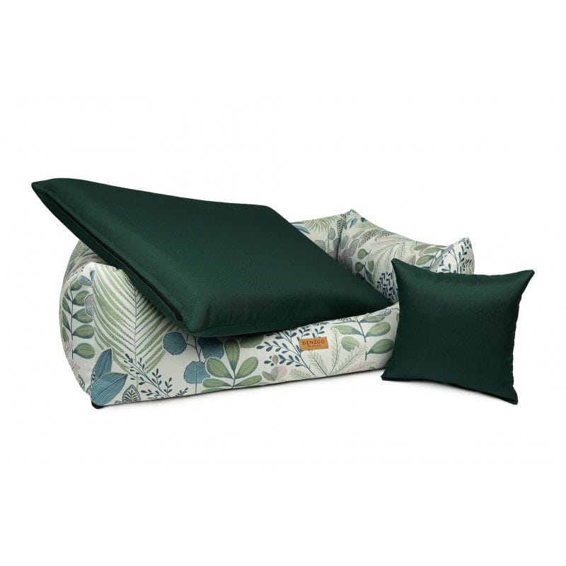 legowisko dla psa z poducha MODENA-BOTANIC