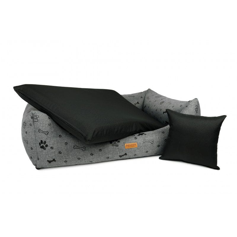 legowisko dla psa z poduchą BLACK-FOOT