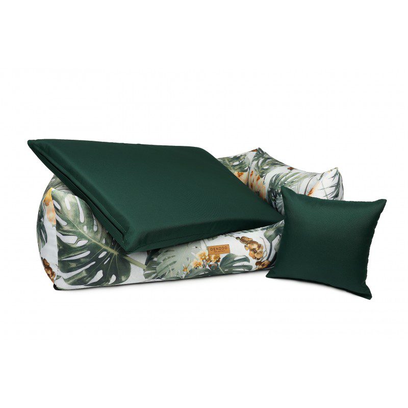 legowisko dla psa z materacem jungle