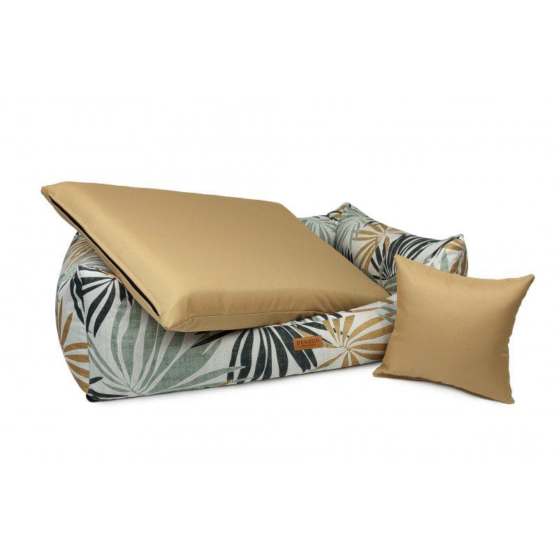 legowisko dla psa modena fern z materacem