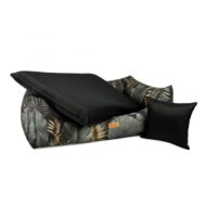 legowisko dla psa z poducha-MODENA-JUNGLE-GOLD