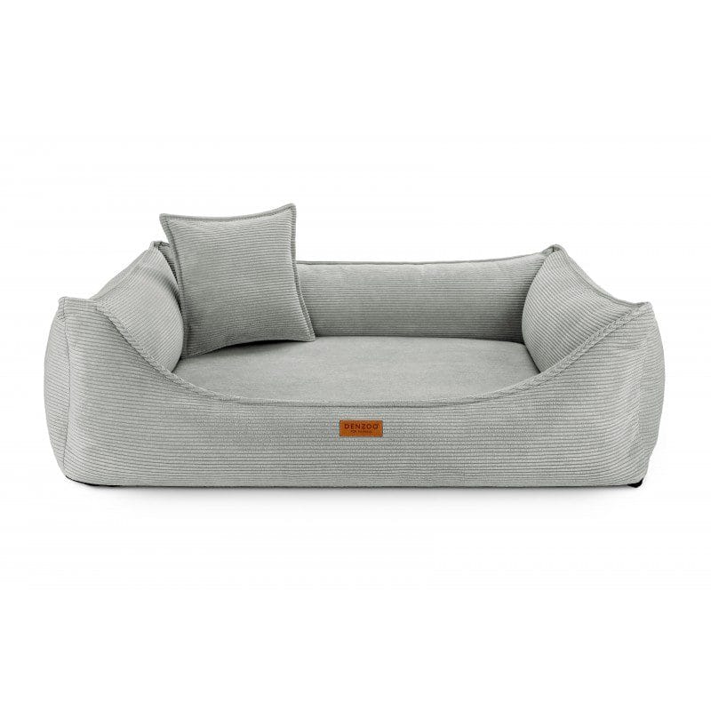 szare legowisko dla psa torino front